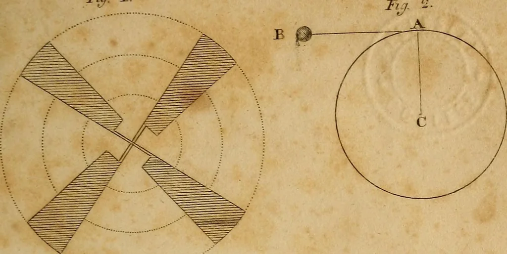 An illustration from Conversations on natural philosophy, in which the elements of that science are familiarly explained, and adapted to the comprehension of young pupils. Illustrated with plates, 1825, leaf 266
