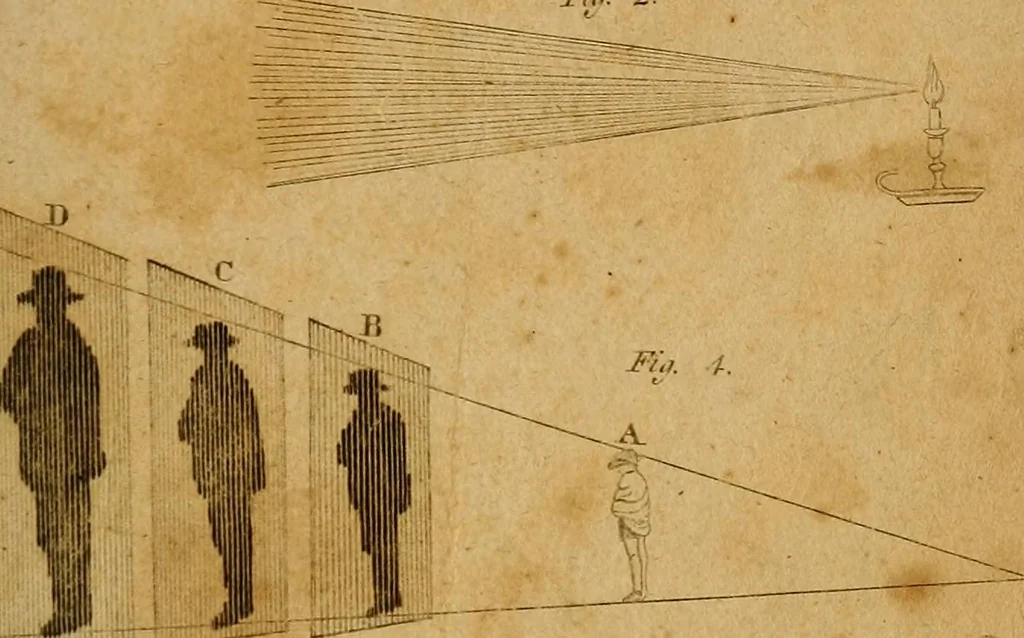 An illustration from Conversations on natural philosophy, in which the elements of that science are familiarly explained, and adapted to the comprehension of young pupils. Illustrated with plates, 1825, leaf 290