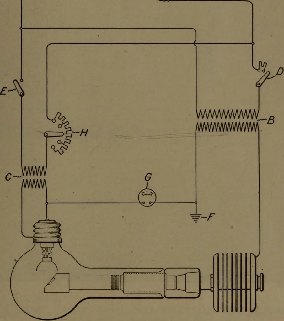 An illustration from Coolidge X-ray tube, 1920, leaf 24
