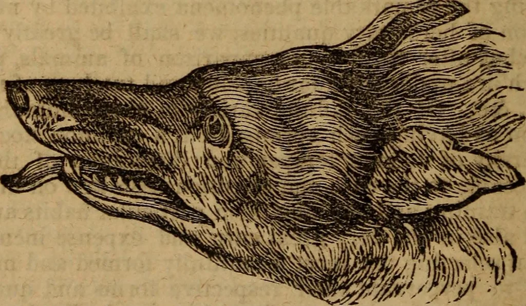 An illustration from Coombs' popular phrenology:, 1865, leaf 103