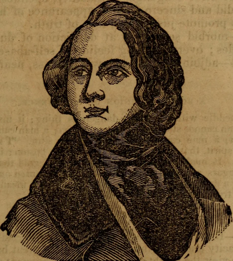 An illustration from Coombs' popular phrenology:, 1865, leaf 54