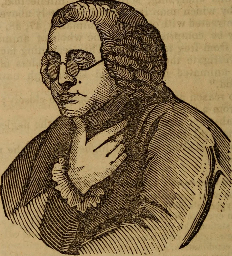An illustration from Coombs' popular phrenology:, 1865, leaf 75