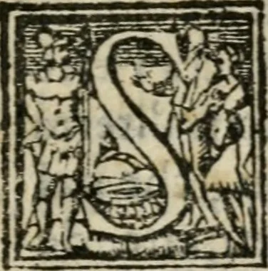 An illustration from Copia d'vna lettera che narra minvtamente la entrata fatta dall'illustrissimo duca Ottauio Farnese, nella magnifica città di Piacenza, 1556, leaf 10