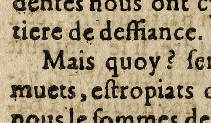 An illustration from Copie de la harangue faitte en la presence du Roy à l'entree des Estats /, 1615, leaf 12