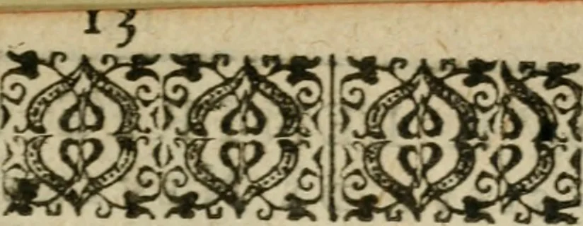 An illustration from Copie d'vne lettre escrite de Rome par vn des hvissiers de chambre de Monseigneur le duc de Neuers à vn sien amy, touchant les ceremonies faites à l'entrée dudit seigneur duc en la ville de Rome, le vingt-cinquiesme nouembre mil six cens huict, 1609, leaf 14