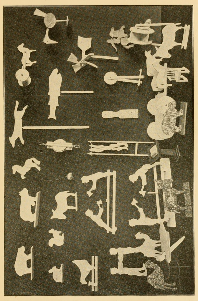 An illustration from Coping saw work, 1909, leaf 11