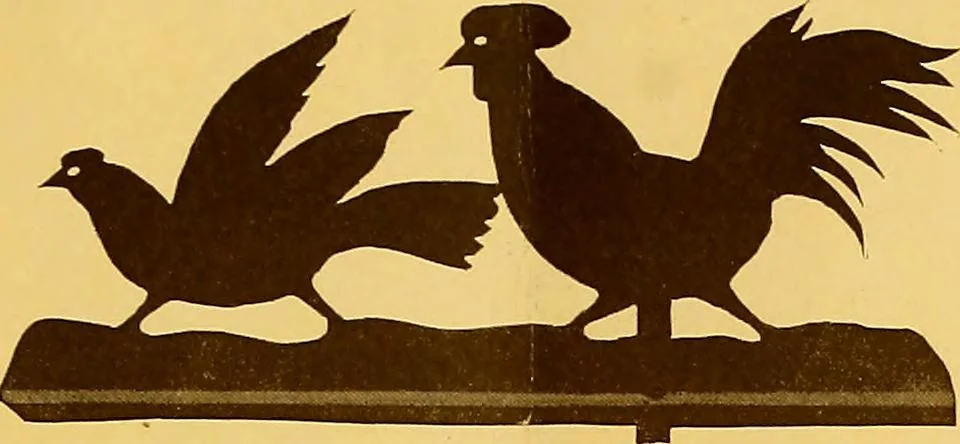 An illustration from Copper weather vanes., 1921, leaf 12