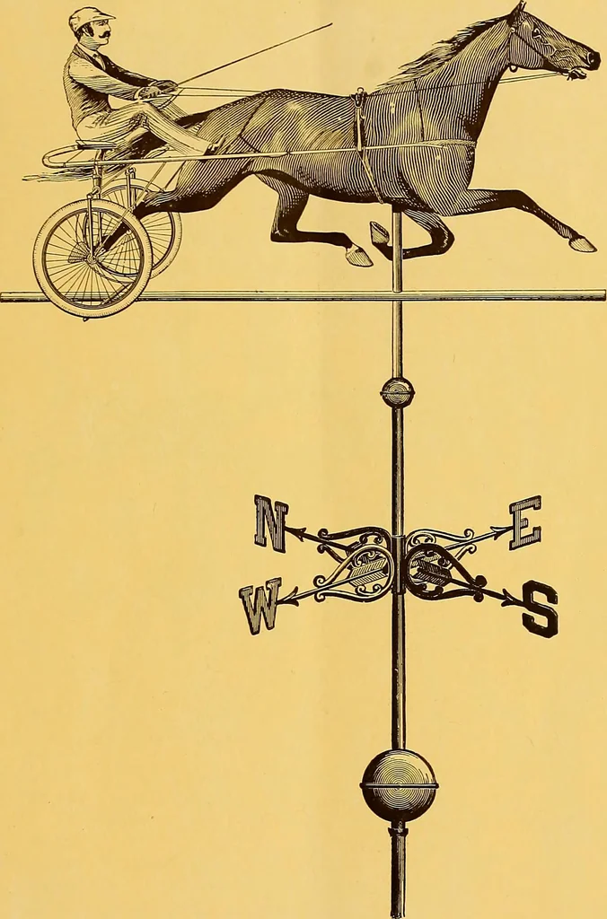 An illustration from Copper weather vanes., 1921, leaf 14