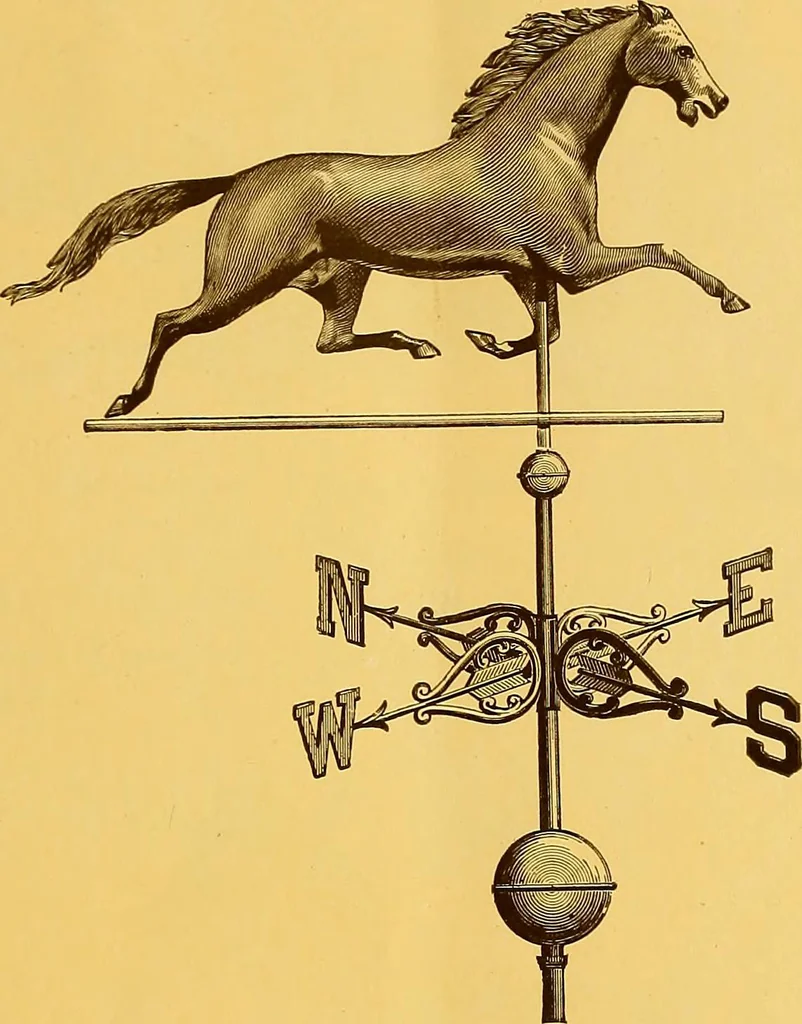 An illustration from Copper weather vanes., 1921, leaf 16