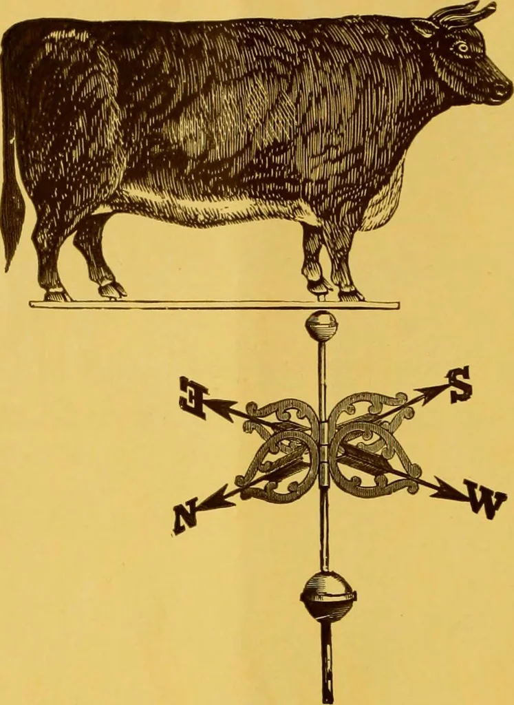 An illustration from Copper weather vanes., 1921, leaf 19