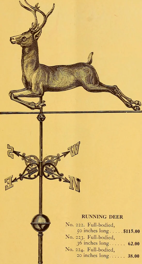 An illustration from Copper weather vanes., 1921, leaf 20