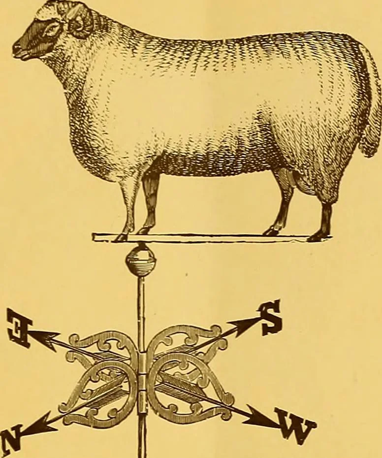 An illustration from Copper weather vanes., 1921, leaf 22