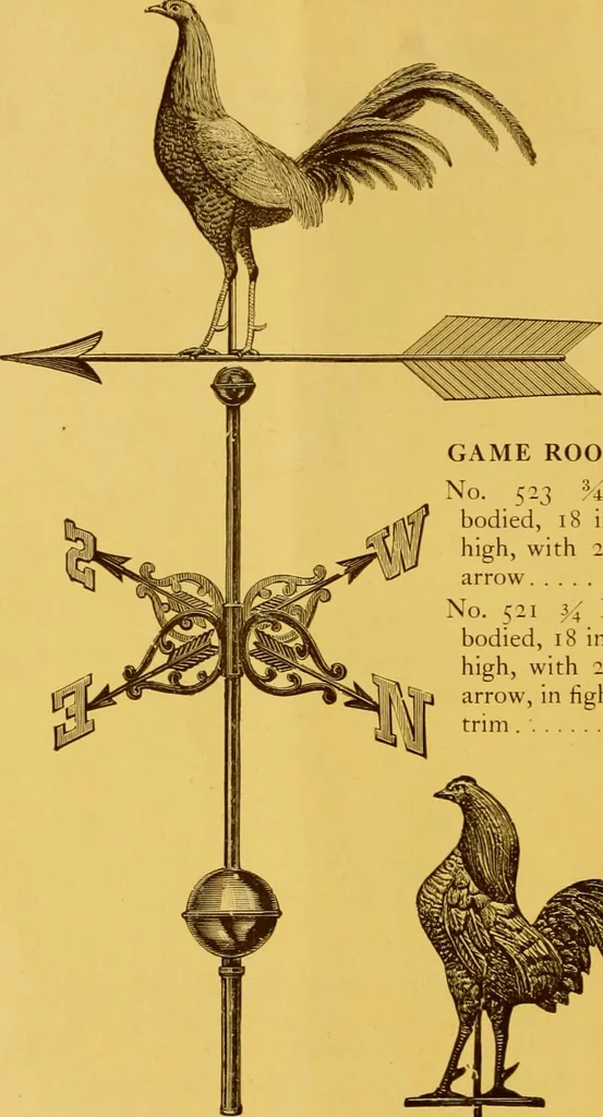 An illustration from Copper weather vanes., 1921, leaf 25
