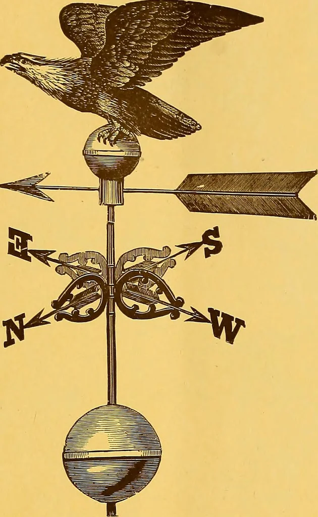 An illustration from Copper weather vanes., 1921, leaf 28