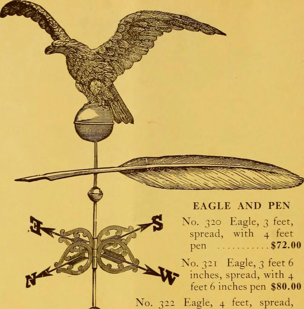 An illustration from Copper weather vanes., 1921, leaf 29
