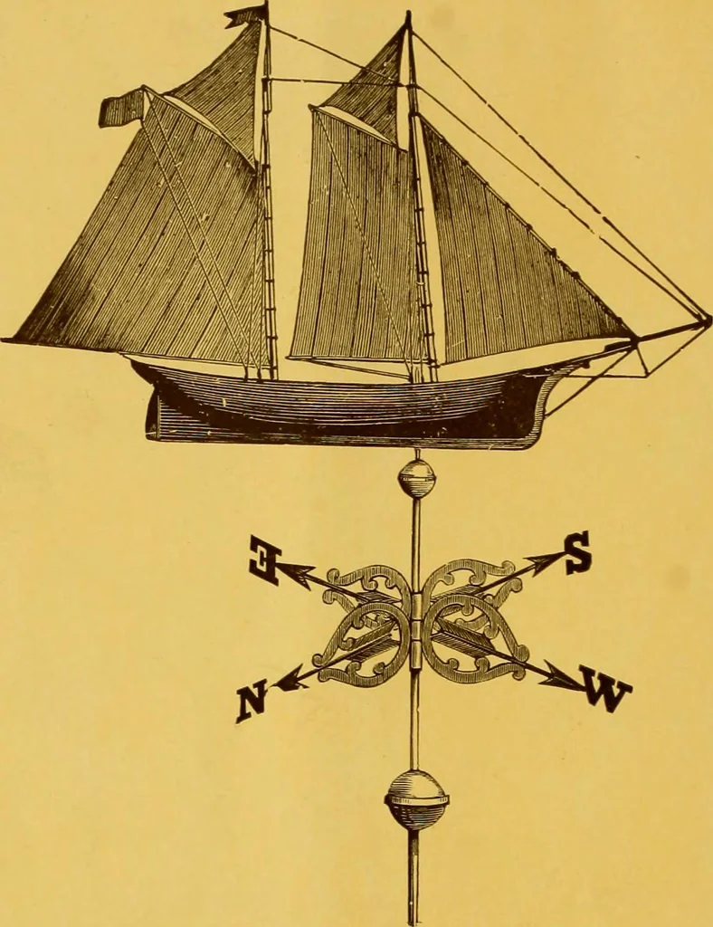 An illustration from Copper weather vanes., 1921, leaf 31