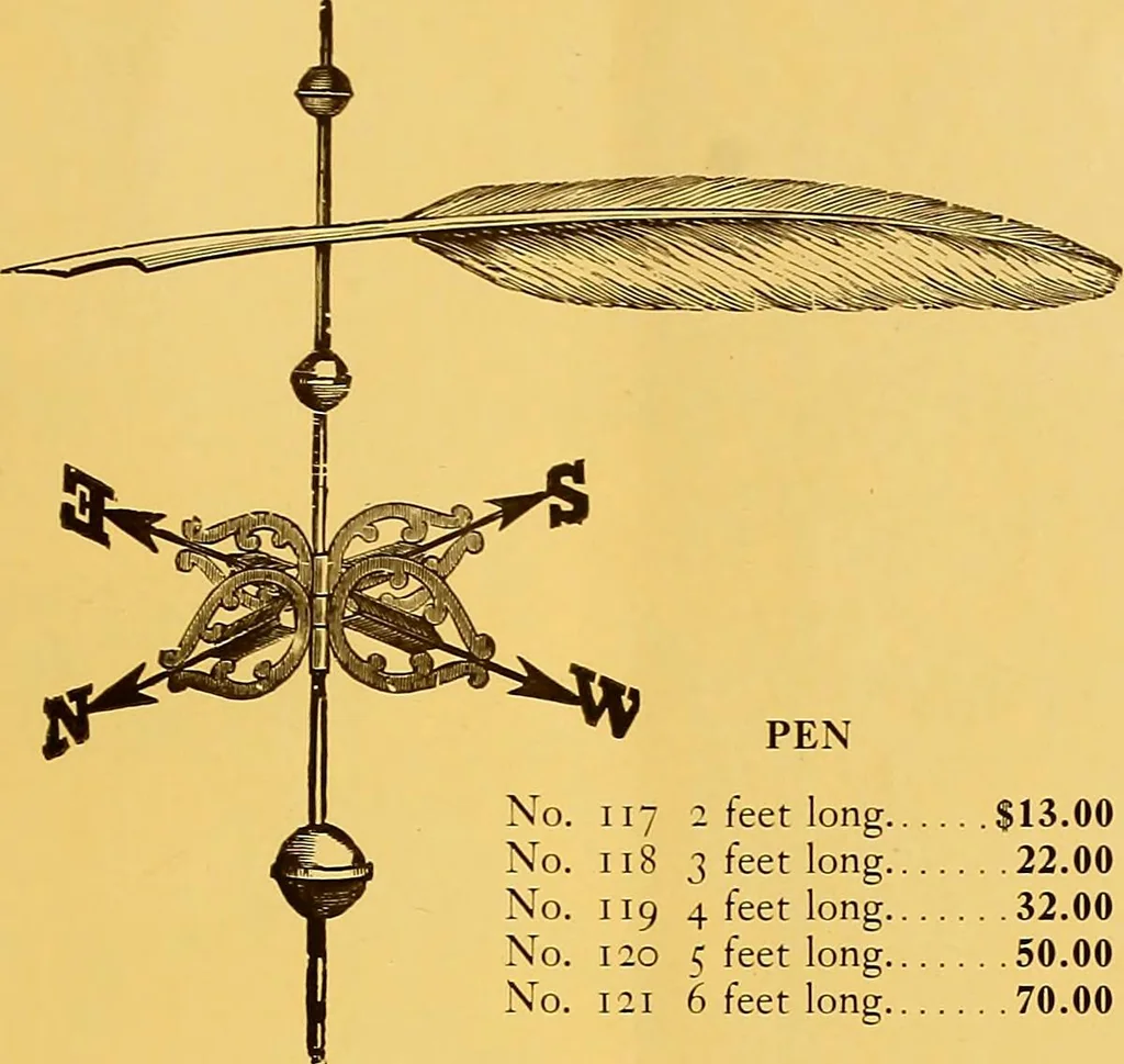 An illustration from Copper weather vanes., 1921, leaf 34
