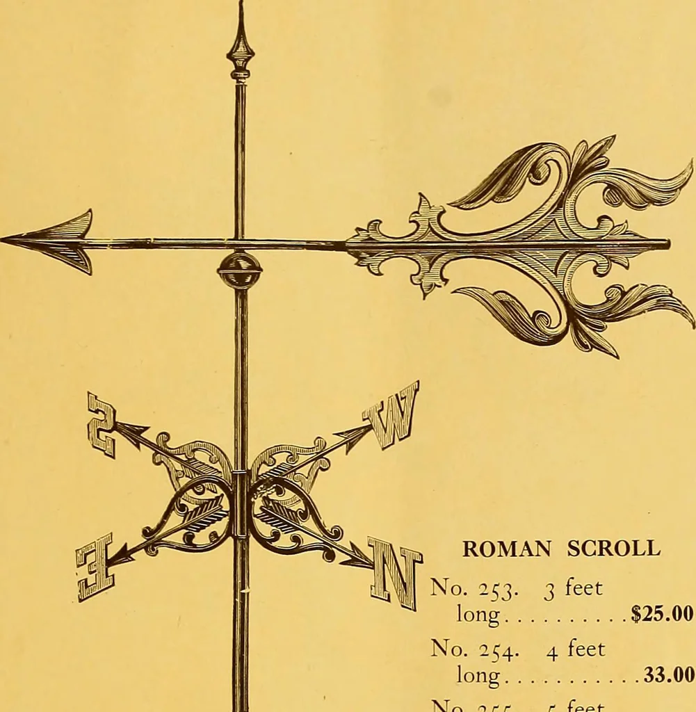 An illustration from Copper weather vanes., 1921, leaf 36