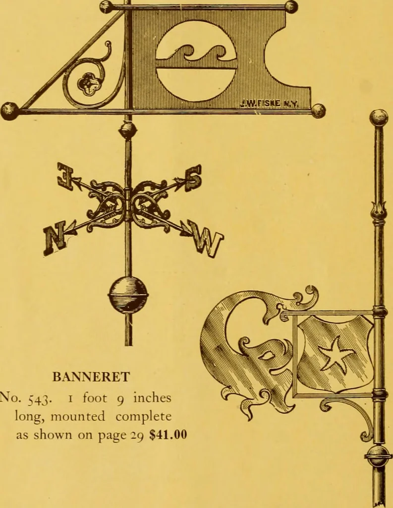An illustration from Copper weather vanes., 1921, leaf 39