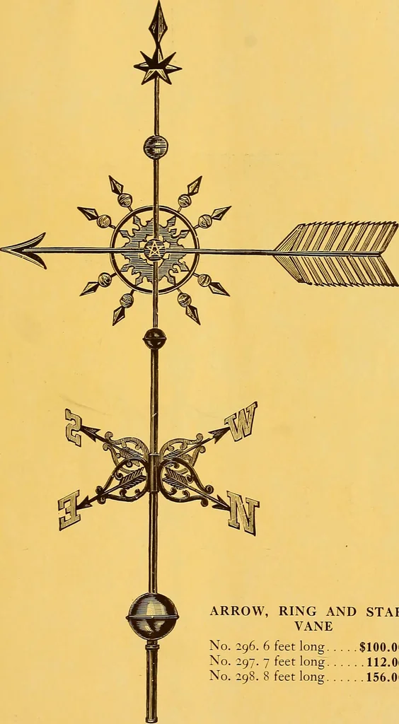 An illustration from Copper weather vanes., 1921, leaf 42