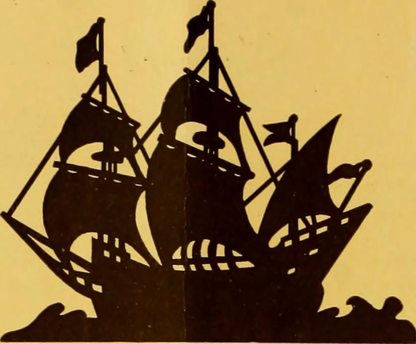 An illustration from Copper weather vanes., 1921, leaf 9