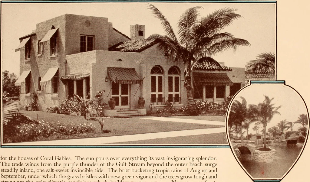 An illustration from Coral Gables homes, Miami, Florida / [George E. Merrick], 1920, leaf 10