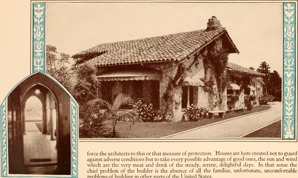 An illustration from Coral Gables homes, Miami, Florida / [George E. Merrick], 1920, leaf 11
