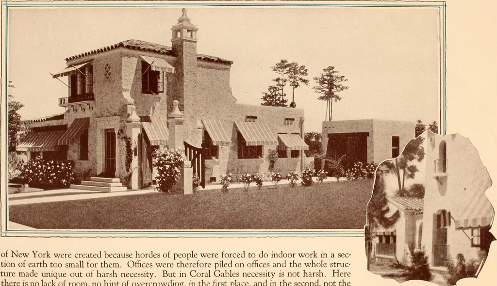 An illustration from Coral Gables homes, Miami, Florida / [George E. Merrick], 1920, leaf 12