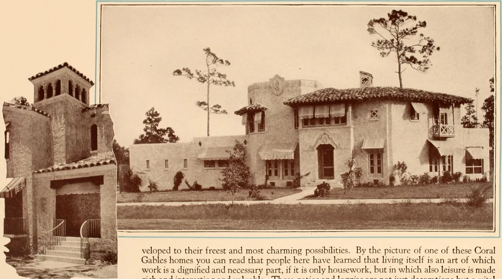 An illustration from Coral Gables homes, Miami, Florida / [George E. Merrick], 1920, leaf 13