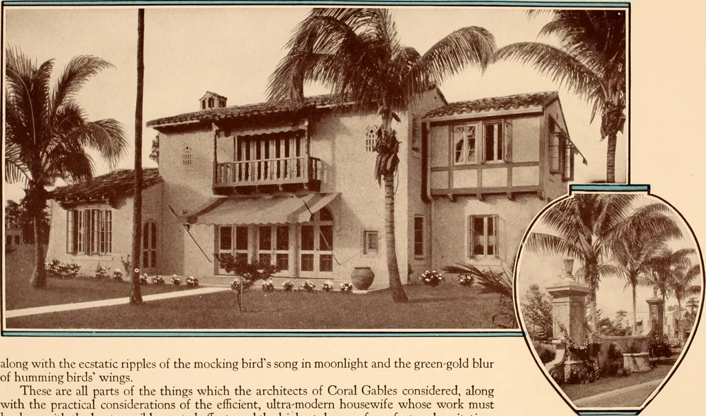 An illustration from Coral Gables homes, Miami, Florida / [George E. Merrick], 1920, leaf 14