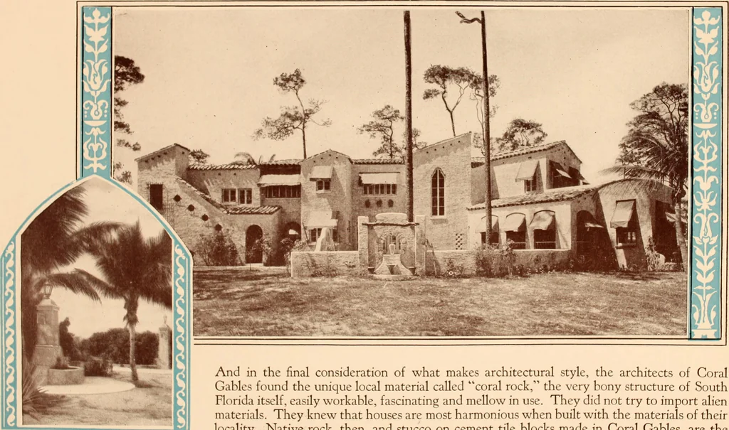 An illustration from Coral Gables homes, Miami, Florida / [George E. Merrick], 1920, leaf 15