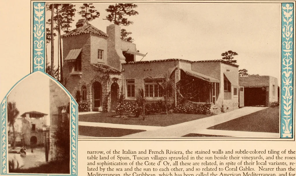 An illustration from Coral Gables homes, Miami, Florida / [George E. Merrick], 1920, leaf 19