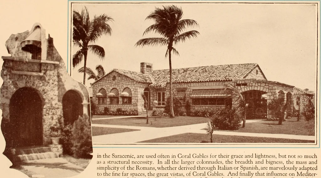An illustration from Coral Gables homes, Miami, Florida / [George E. Merrick], 1920, leaf 25