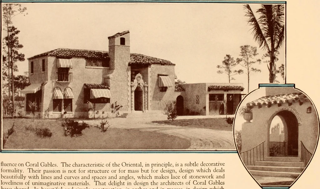 An illustration from Coral Gables homes, Miami, Florida / [George E. Merrick], 1920, leaf 26