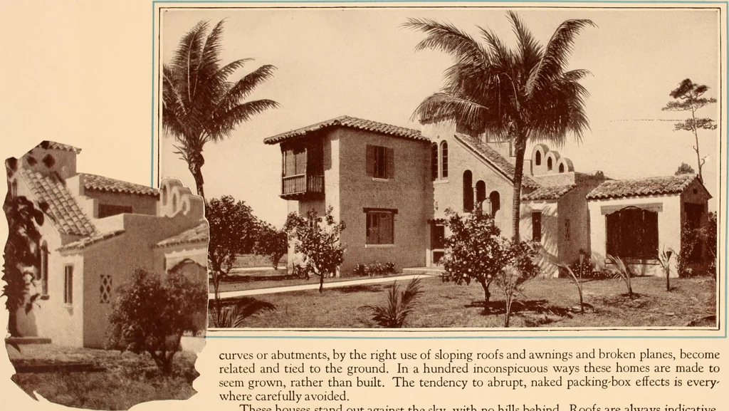 An illustration from Coral Gables homes, Miami, Florida / [George E. Merrick], 1920, leaf 29