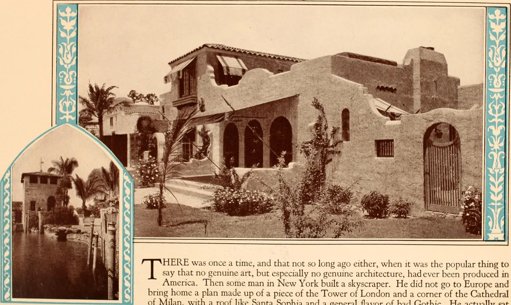 An illustration from Coral Gables homes, Miami, Florida / [George E. Merrick], 1920, leaf 3
