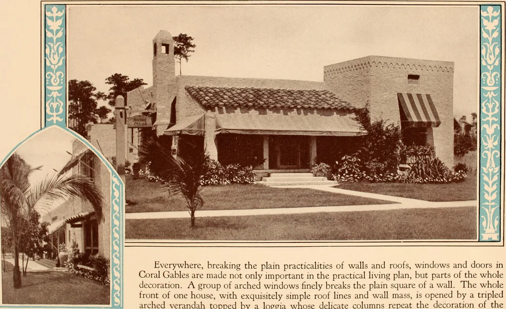 An illustration from Coral Gables homes, Miami, Florida / [George E. Merrick], 1920, leaf 31