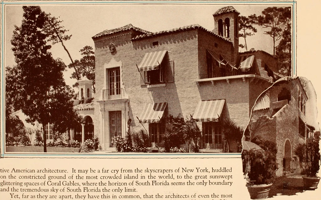 An illustration from Coral Gables homes, Miami, Florida / [George E. Merrick], 1920, leaf 4