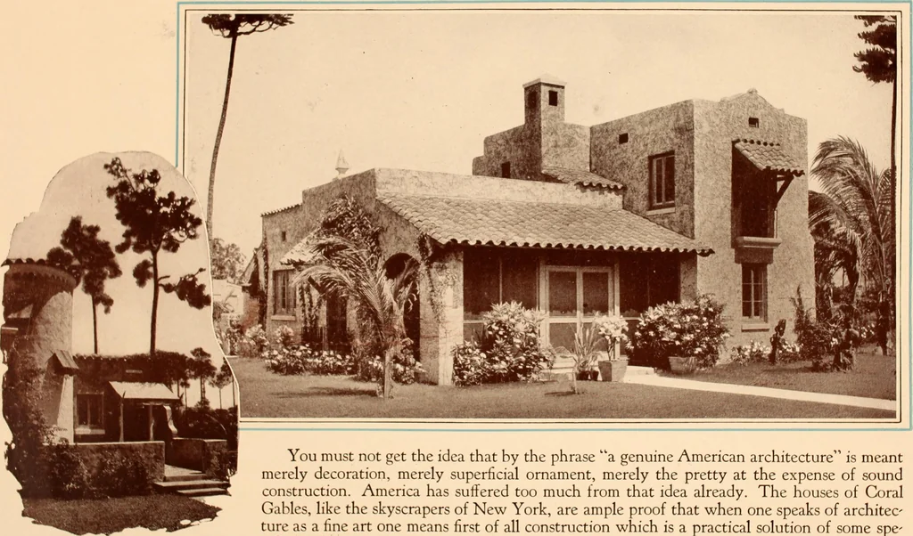 An illustration from Coral Gables homes, Miami, Florida / [George E. Merrick], 1920, leaf 5