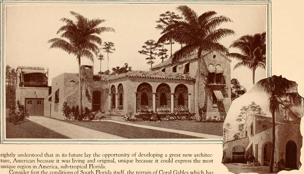 An illustration from Coral Gables homes, Miami, Florida / [George E. Merrick], 1920, leaf 8