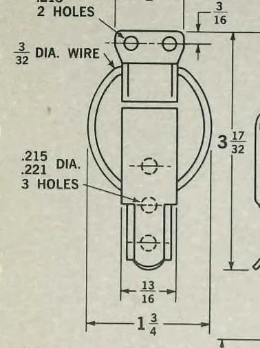 An illustration from Corbin Cabinet Locks 1964, 1964, leaf 123