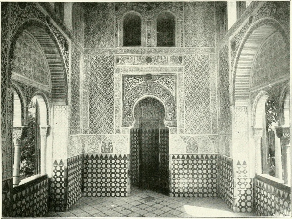 An illustration from Cordoue & Grenade, 1906, leaf 110