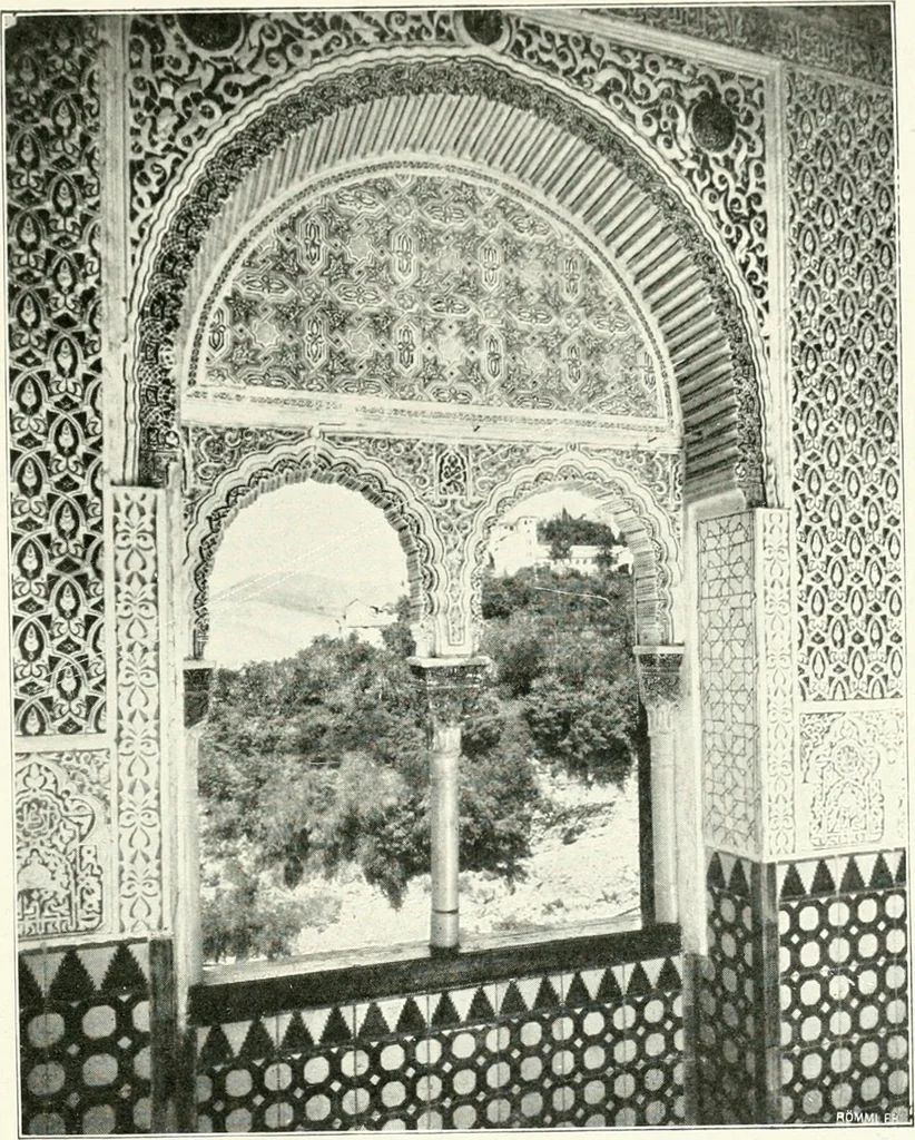 An illustration from Cordoue & Grenade, 1906, leaf 112