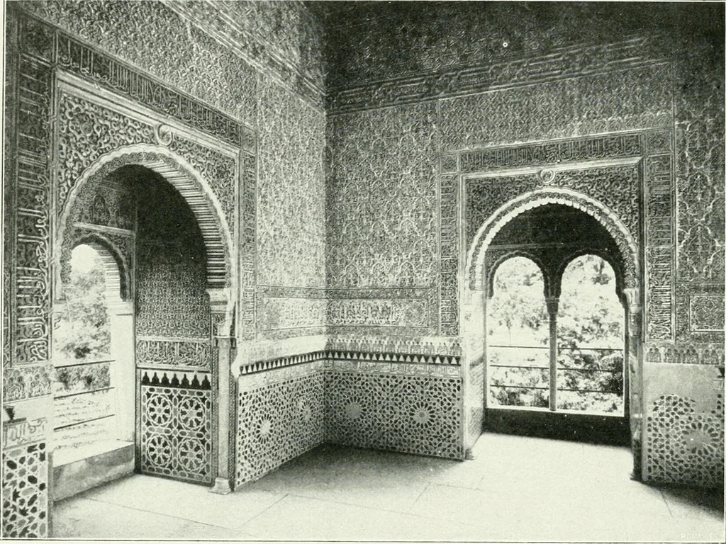 An illustration from Cordoue & Grenade, 1906, leaf 115