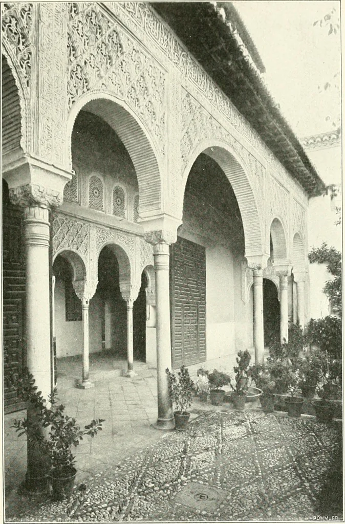 An illustration from Cordoue & Grenade, 1906, leaf 124
