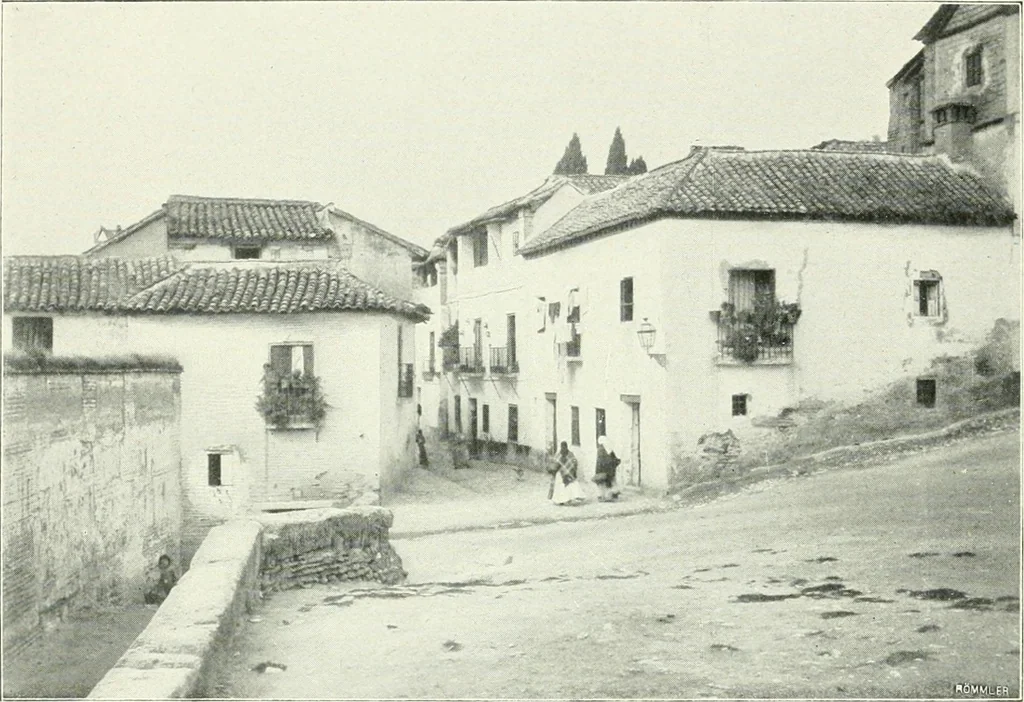 An illustration from Cordoue & Grenade, 1906, leaf 133