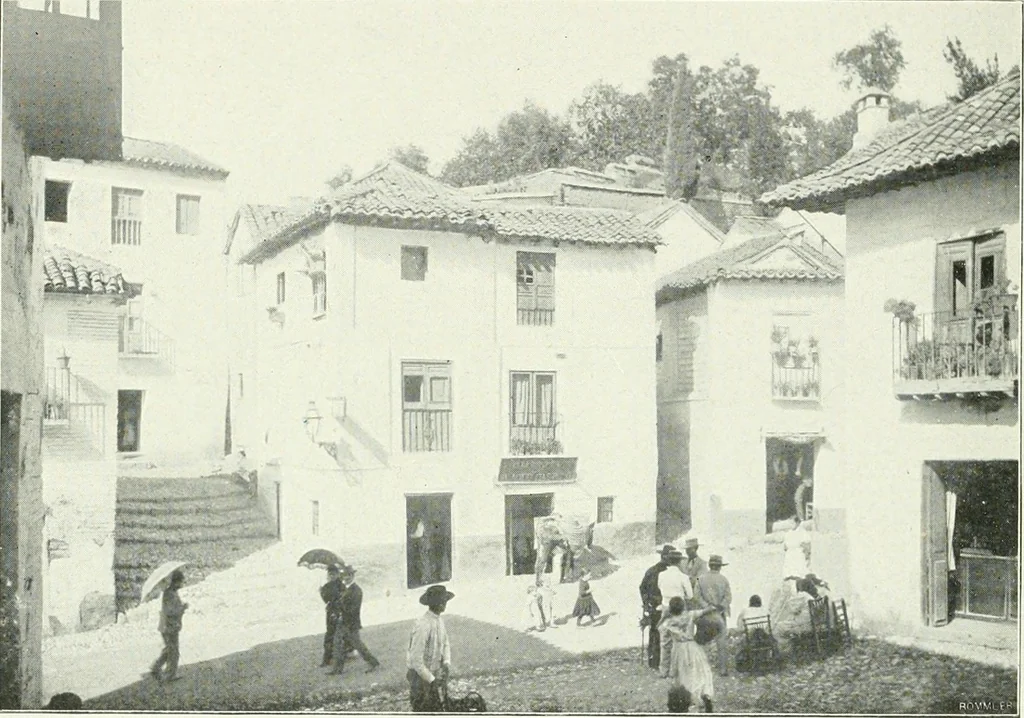 An illustration from Cordoue & Grenade, 1906, leaf 137