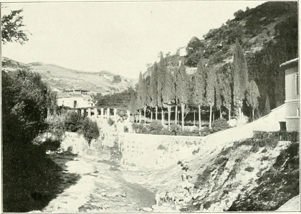 An illustration from Cordoue & Grenade, 1906, leaf 154