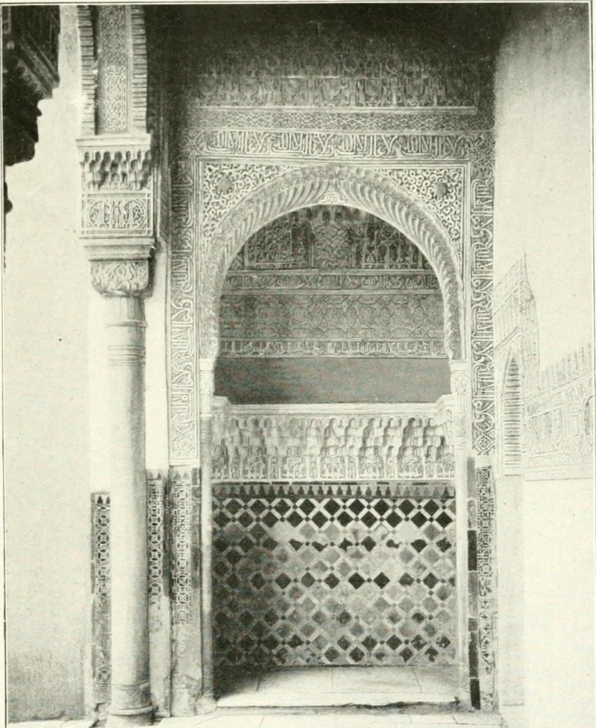 An illustration from Cordoue & Grenade, 1906, leaf 74