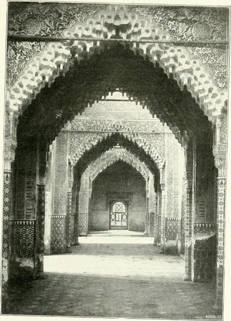 An illustration from Cordoue & Grenade, 1906, leaf 90